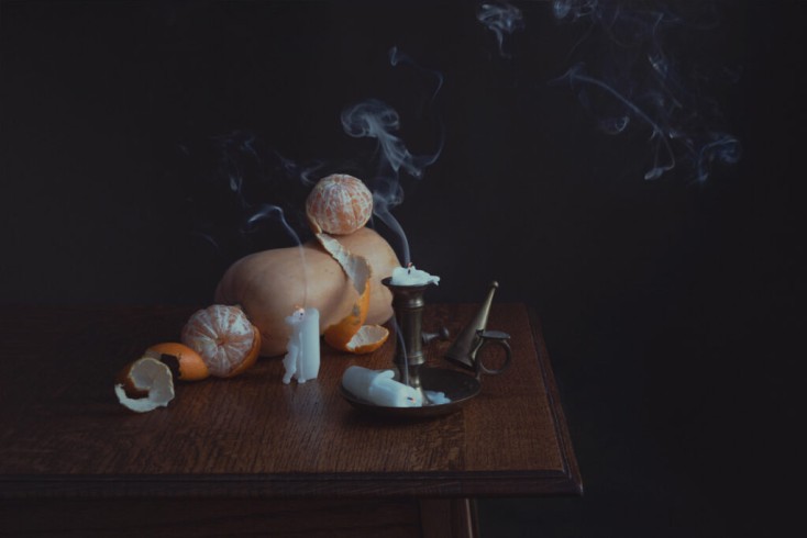 Smoking still life