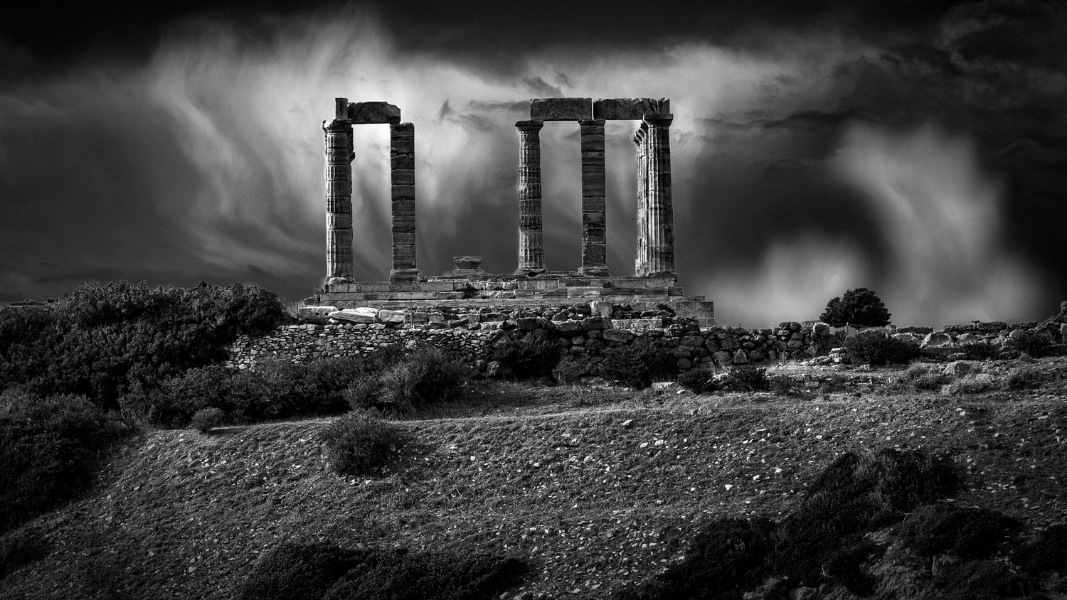 The Temple of Poseidon in Sounio