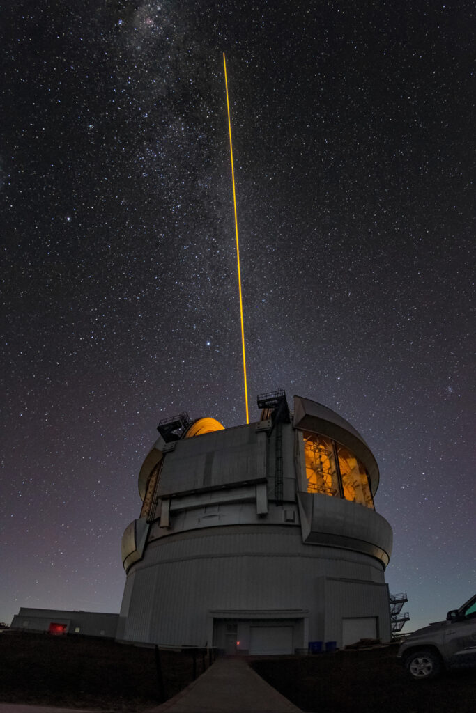 Gemini South Telescope Laser Guide Star